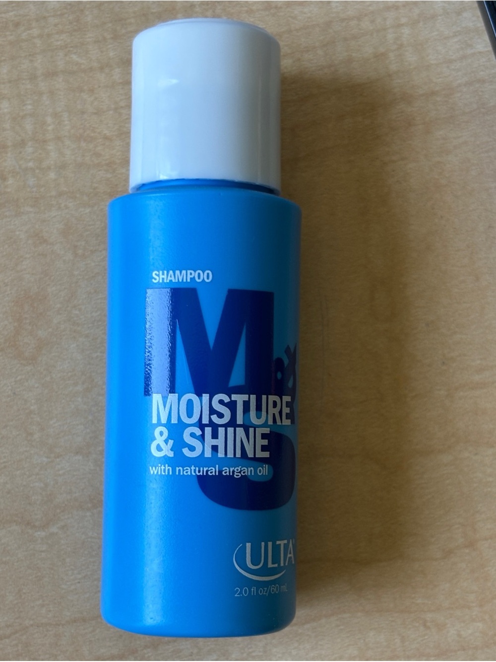 Ulta Argan Oil Moisture & Shine Shampoo Travel Size New